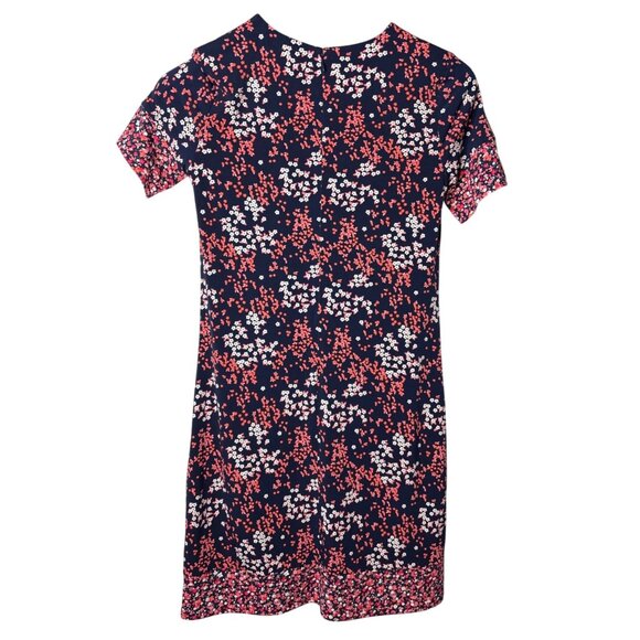 Michael Michael Kors Midi Sheath Dress Size S Ditzy Floral Multicolor New - Picture 2 of 4